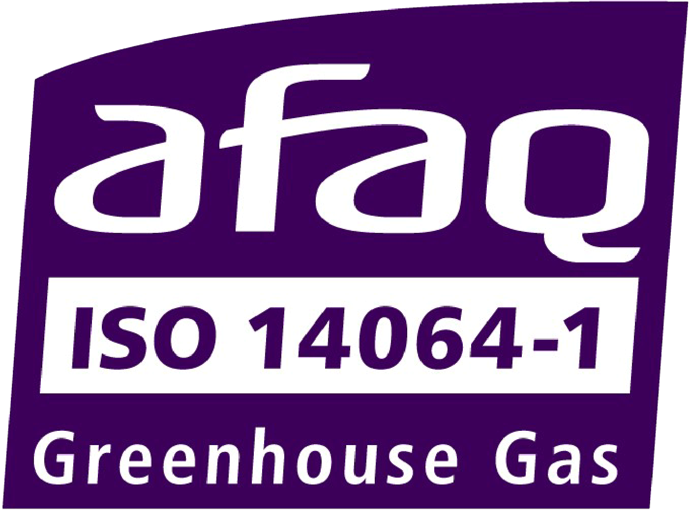 ISO 14064-1 certification logo